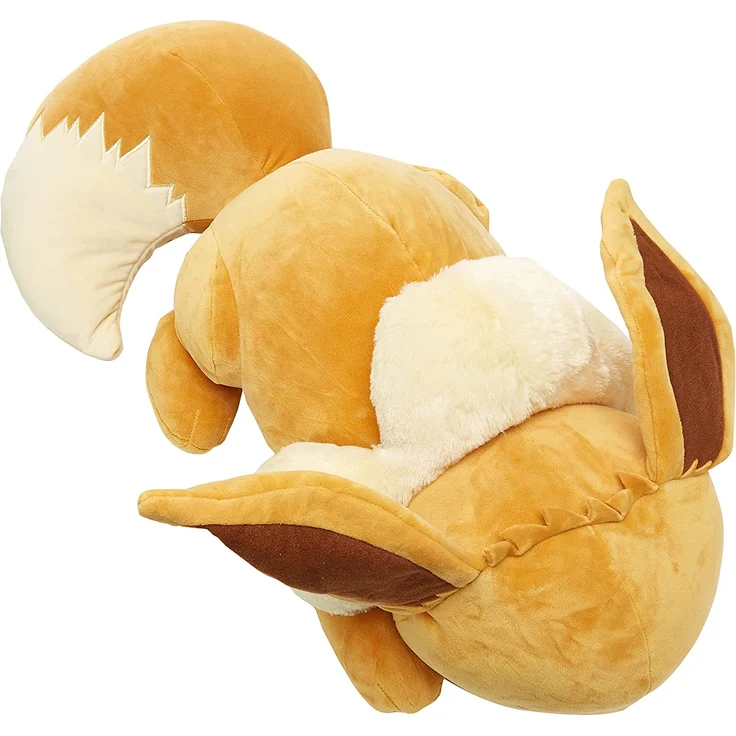 Pokémon XL Plüschtier schlafendes Evoli ca. 45 cm – Bild 3
