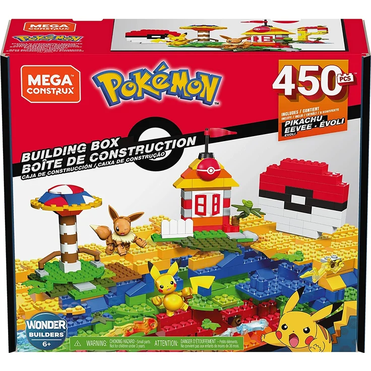 Mega Construx GMD35 - Pokémon Bausteine-Box (450 Teile) – Bild 6