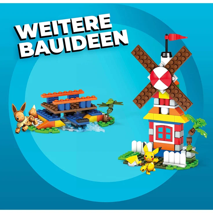 Mega Construx GMD35 - Pokémon Bausteine-Box (450 Teile) – Bild 4