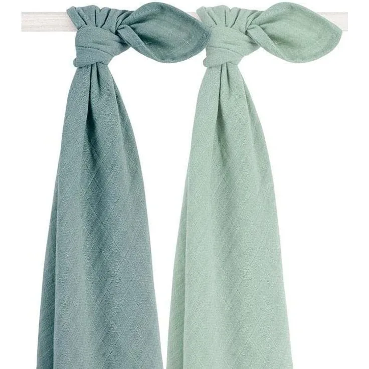 Jollein Multi Tuch Hydrophilic Large Ash Green 2 Stück Grün