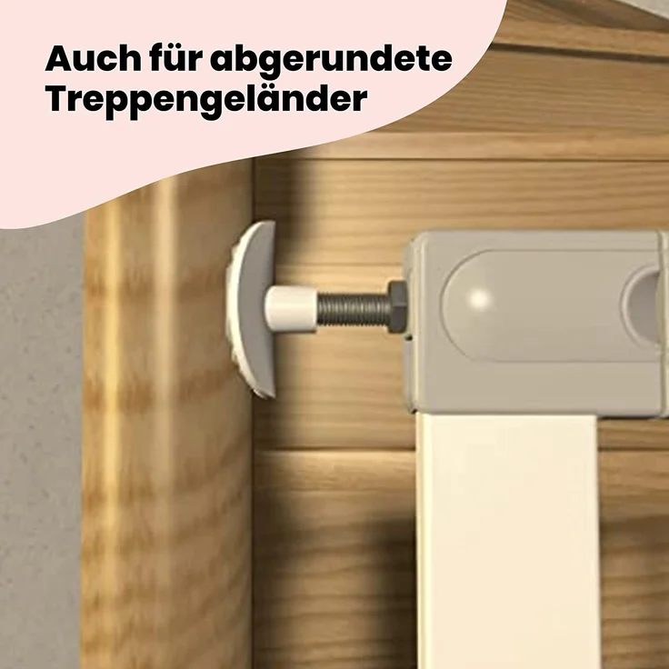 Safety 1st Y-Spindel, Erweiterung für alle Safety 1st Treppenschutzgitter, Türschutzgitter aus Metall wie das Easy Close, Quick Close und Auto Close, weiß, 2 Stück - Preisvergleich – Bild 3