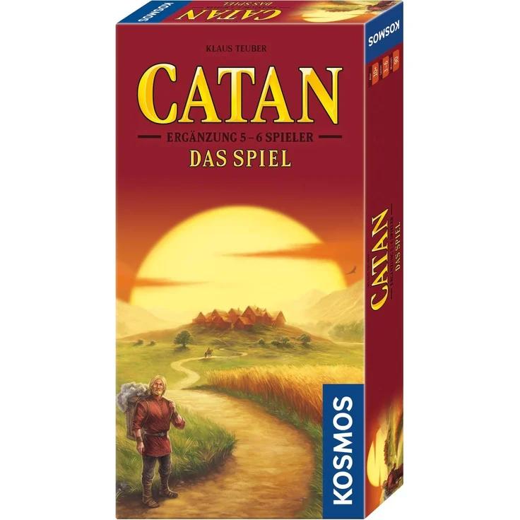 KOSMOS 'CATAN - Ergänzung 5-6 Spieler - Das Spiel' Spielerweiterung, ab 10 Jahren, 3 - 6 Spieler, ca. 90 min Spielzeit – Bild 1