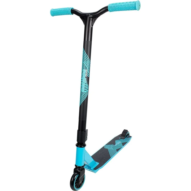 Nijdam Kinder Style Stunt Faltroller, Schwarz/Blau, One Size