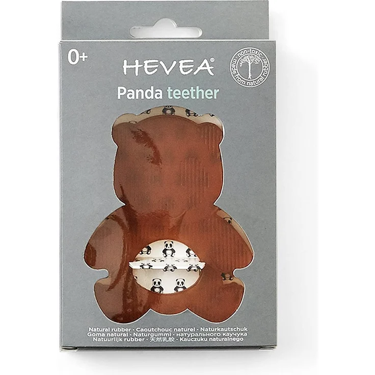 Hevea Natural Rubber Panda Teether – Bild 2