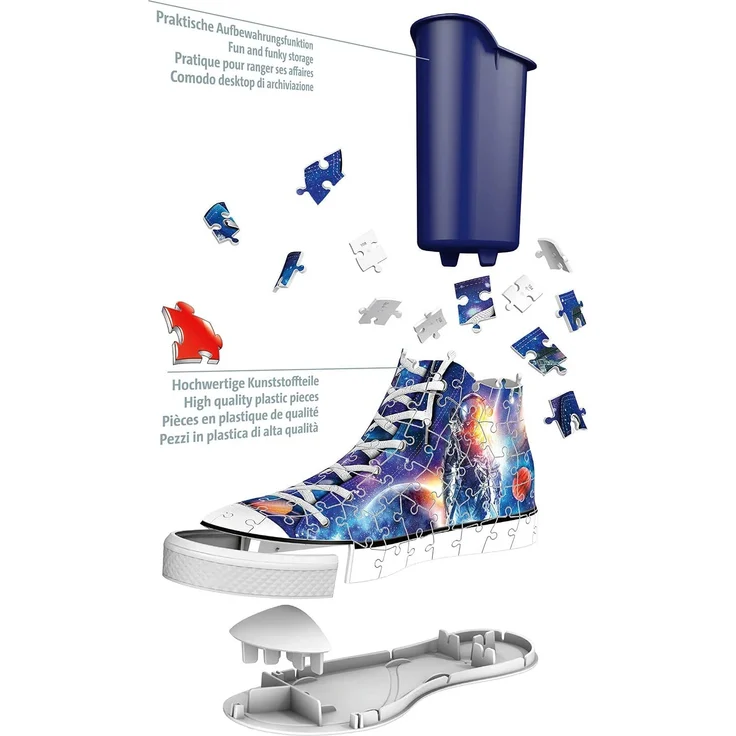 Ravensburger 3D Puzzle Sneaker Astronauten – Bild 4