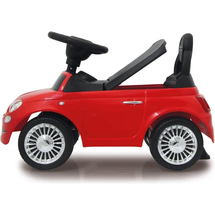 Jamara 460326 - Rutscher Fiat 500 rot - offiziell lizenziert, Kofferraum unter der Sitzfläche, Schub- und Haltegriff, verschiedene Sounds, Hupe, originalgetreue Optik, wertige Verarbeitung – Bild 4