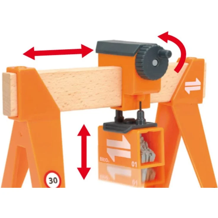 BRIO Bahn - Container-Verladekran - Preisvergleich – Bild 3