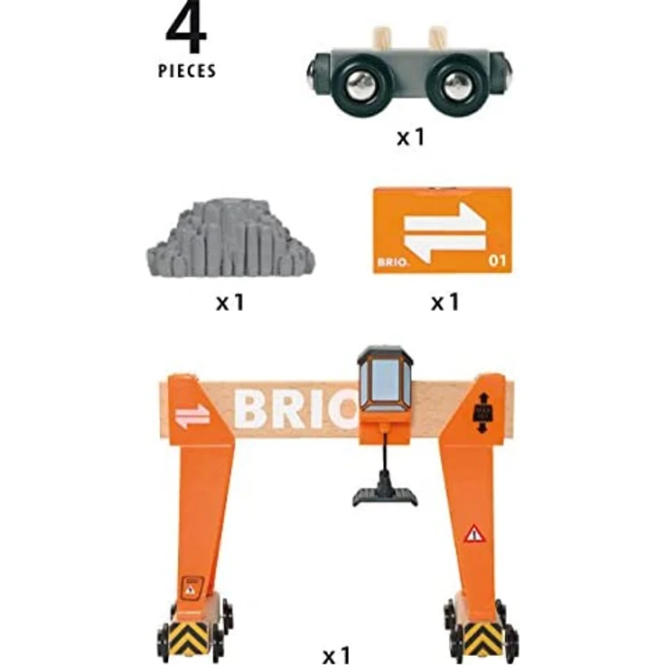 BRIO Bahn - Container-Verladekran - Preisvergleich – Bild 5