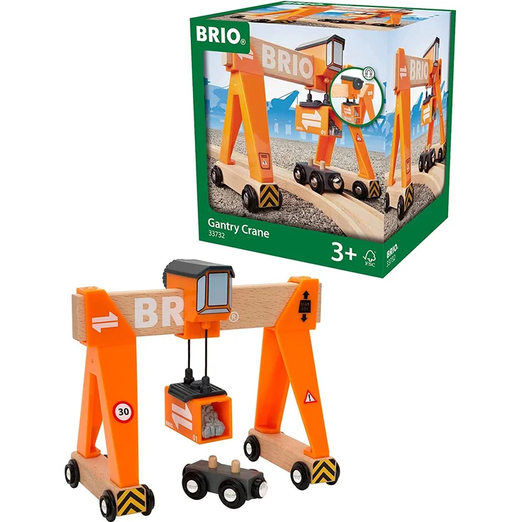 BRIO Bahn - Container-Verladekran - Preisvergleich – Bild 1