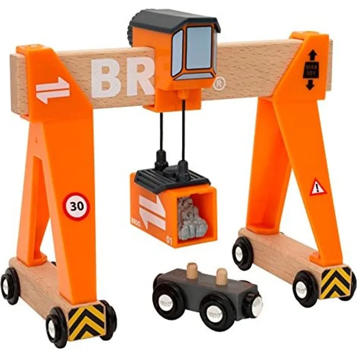 BRIO Bahn - Container-Verladekran - Preisvergleich – Bild 6