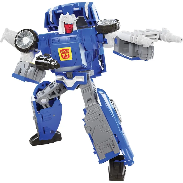Transformers Spielzeug Generations War for Cybertron: Kingdom Deluxe WFC-K26 Autobot Tracks Action-Figur Kinder ab 8 Jahren, 14 cm Multi