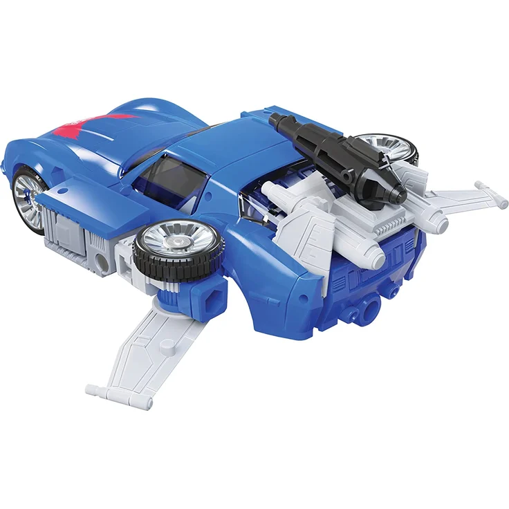 Transformers Spielzeug Generations War for Cybertron: Kingdom Deluxe WFC-K26 Autobot Tracks Action-Figur Kinder ab 8 Jahren, 14 cm Multi – Bild 13