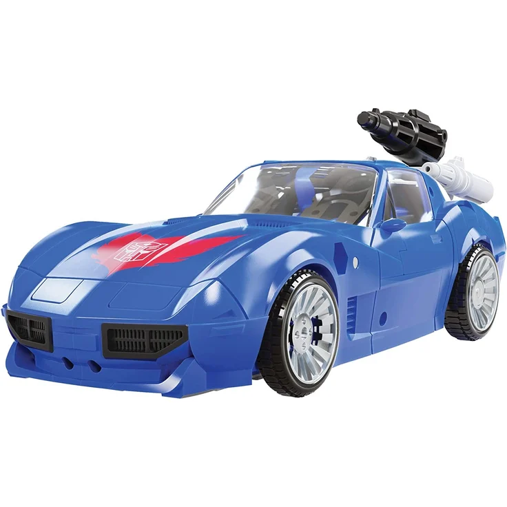 Transformers Spielzeug Generations War for Cybertron: Kingdom Deluxe WFC-K26 Autobot Tracks Action-Figur Kinder ab 8 Jahren, 14 cm Multi – Bild 2