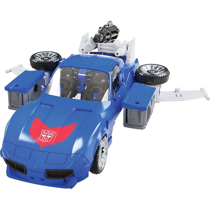 Transformers Spielzeug Generations War for Cybertron: Kingdom Deluxe WFC-K26 Autobot Tracks Action-Figur Kinder ab 8 Jahren, 14 cm Multi – Bild 12