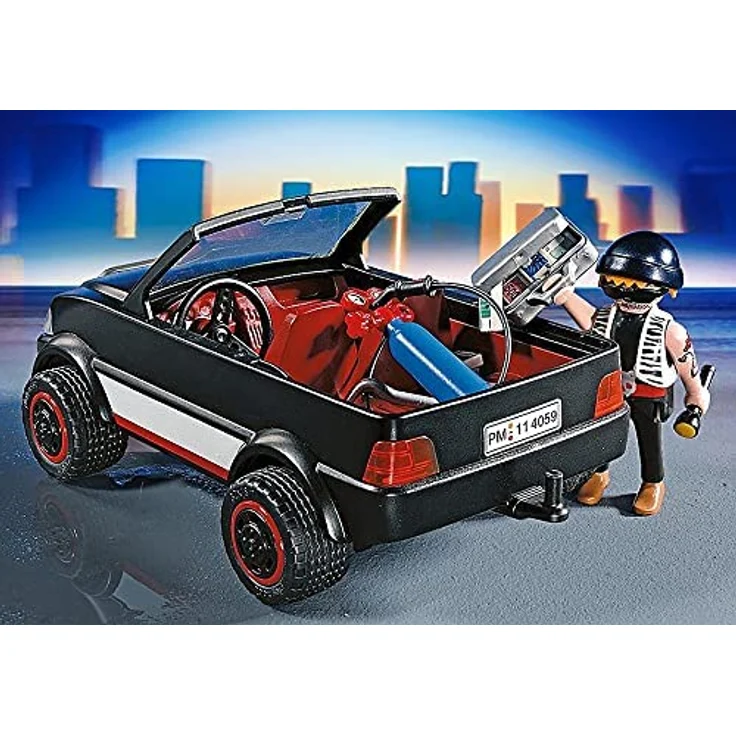 PLAYMOBIL 4059 - Tresorknacker mit Fluchtfahrzeug – Bild 4
