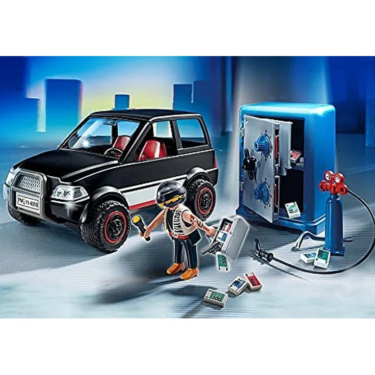 PLAYMOBIL 4059 - Tresorknacker mit Fluchtfahrzeug – Bild 3