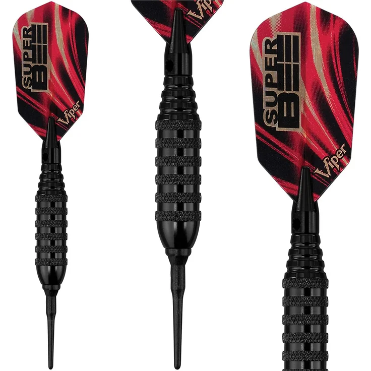 Viper Super Bee Dartpfeile mit weicher Spitze, Messing, 16 g – Bild 6