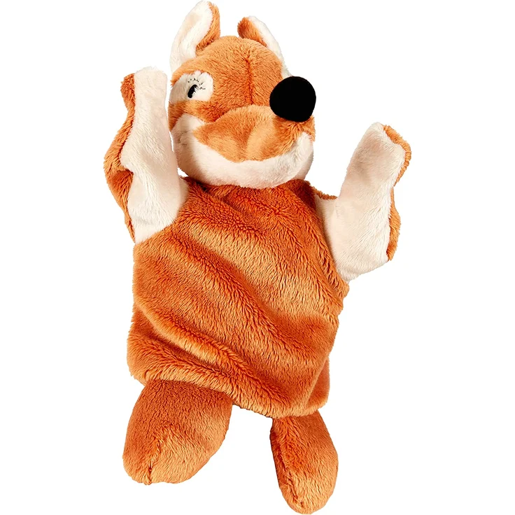 HEUNEC 643673 - Sandmann und Freunde, Handpuppe Hr. Fuchs 26cm – Bild 4