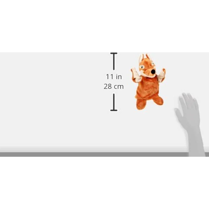 HEUNEC 643673 - Sandmann und Freunde, Handpuppe Hr. Fuchs 26cm – Bild 6