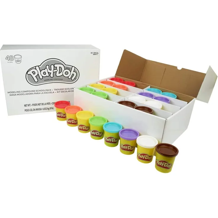 Play-Doh Schoolpack , Mehrfarbig