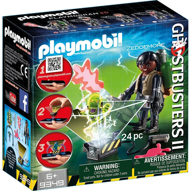 Playmobil 9349 - Geisterjäger II Winston Zeddemore Spiel – Bild 1