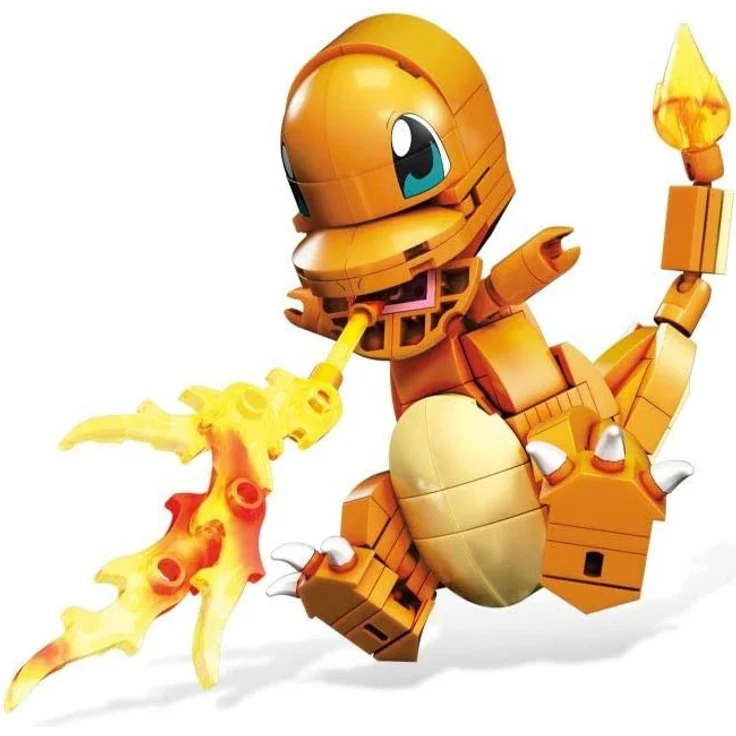 Mega Construx GKY96 - Pokémon Medium Pokémon Glumanda mit 180 Bausteinen, Spielzeug ab 7 Jahren – Bild 7