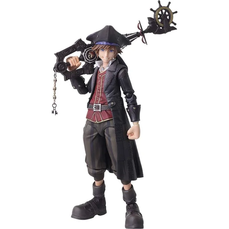 Kingdom Hearts III Bring Arts Actionfigur Sora Pirates of the Caribbean Ver. 15 cm