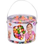 Eichhorn Holzperlen Set im Eimer