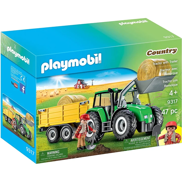 Playmobil 9317 Traktor Indoor 5 Jahr(e) Kunststoff Mehrfarbig – Bild 1