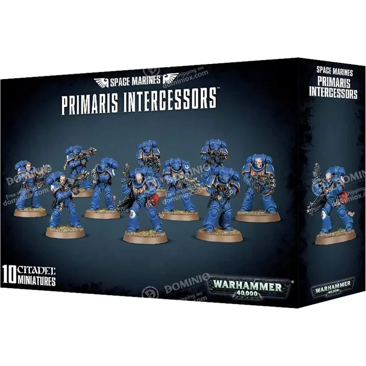 Warhammer 40,000 Space Marines Primaris Intercessors 48-75