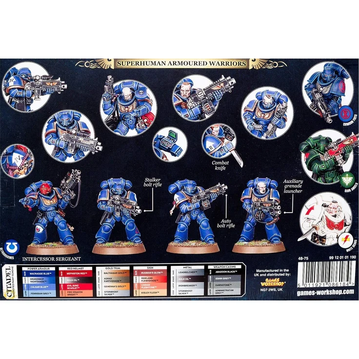 Warhammer 40,000 Space Marines Primaris Intercessors 48-75 – Bild 2