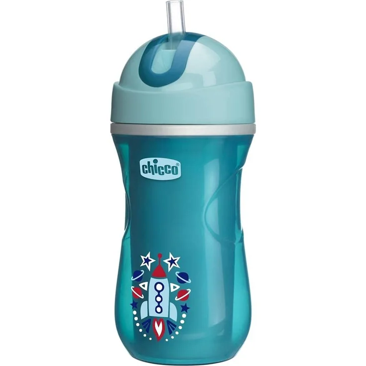 Chicco 00006991200000 Trinkbecher Sport, 14M+, 260 ML, blau – Bild 13