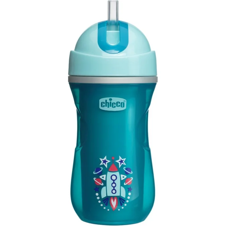 Chicco 00006991200000 Trinkbecher Sport, 14M+, 260 ML, blau – Bild 14