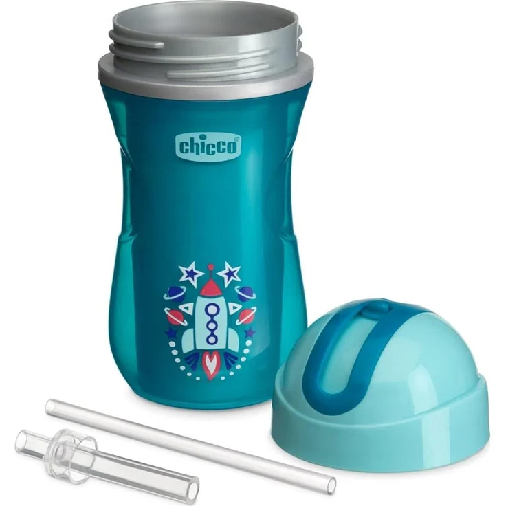 Chicco 00006991200000 Trinkbecher Sport, 14M+, 260 ML, blau – Bild 10