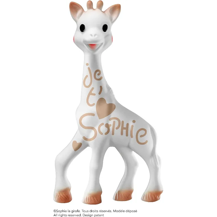 SOPHIE LA GIRAFE la Giraffe 60 Jahre Limited Edition "SOPHIE LA GIRAFE by me", 616402, Beige / Weiß