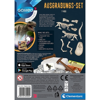 15-teiliges Dino-Ausgrabungsset – Mit Hammer, Meißel & Bürste Für Kleine Archäologen
