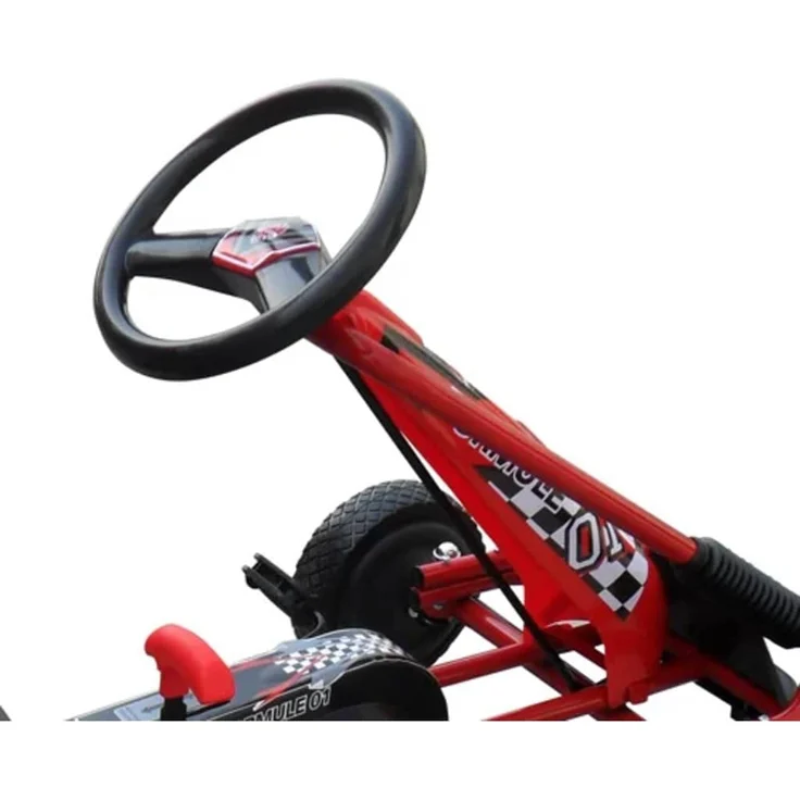 Go Kart Rot 96 x 60 x 56 cm – Bild 4