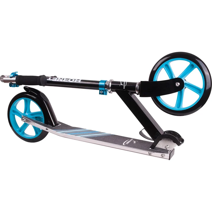 Hudora 'Hornet 200' Scooter, ab 5 Jahren, höhenverstellbar bis 101 cm, klappbar, max. belastbar bis 100 kg, blau – Bild 3