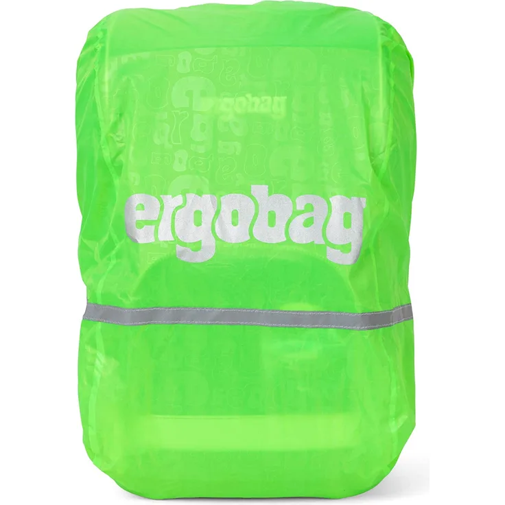 ergobag Regencape grün fluoreszierend