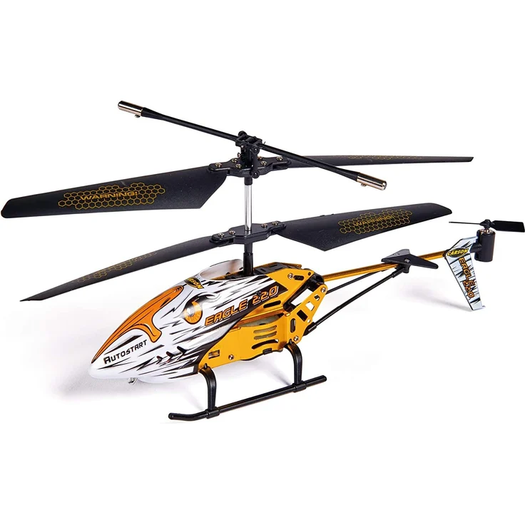 Carson 500507151 Eagle 220 Autostart 2. 4 GHz – Ferngesteuerter Helikopter, Robustes RTF (Ready to Fly) Modell für Einsteiger, mit Start- und Landefunktion, für Kinder ab 8 Jahren – Bild 2