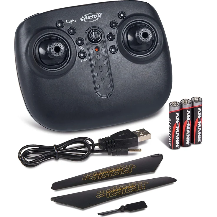 Carson 500507151 Eagle 220 Autostart 2. 4 GHz – Ferngesteuerter Helikopter, Robustes RTF (Ready to Fly) Modell für Einsteiger, mit Start- und Landefunktion, für Kinder ab 8 Jahren – Bild 7