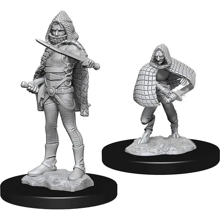 D&D Nolzur's Marvelous Miniatures Miniaturen unbemalt Darkling Elder & Darklings Umkarton (6)