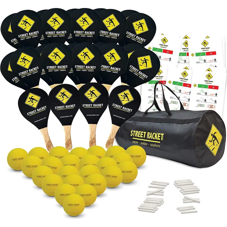 Street Racket Schulsport-Set in der Sporttasche