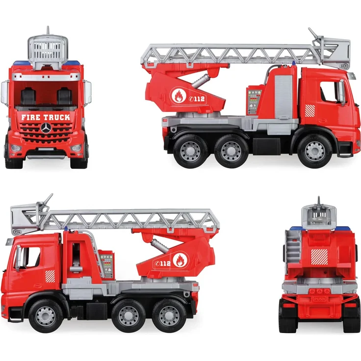 feuerwehrauto Jungen 49 x 19,5 x 30,5 cm rot/schwarz – Bild 3