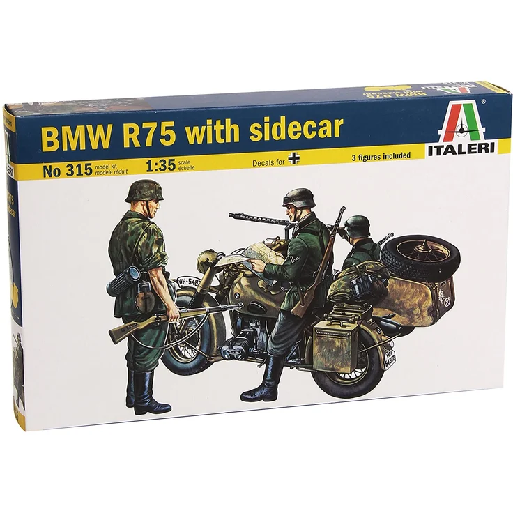 Italeri 0315S - BMW R 75 mit Beiwagen – Bild 1