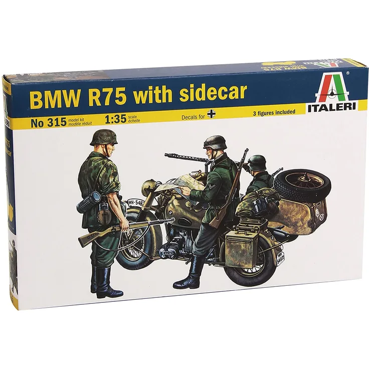 Italeri 0315S - BMW R 75 mit Beiwagen
