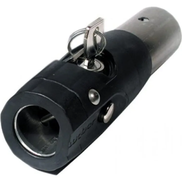 Deichselanschluss Weber mit Schloss