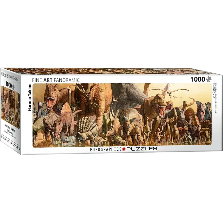 EuroGraphics 6010-4650 Dinosaurs von Haruno Takino 1000-teiliges Puzzle
