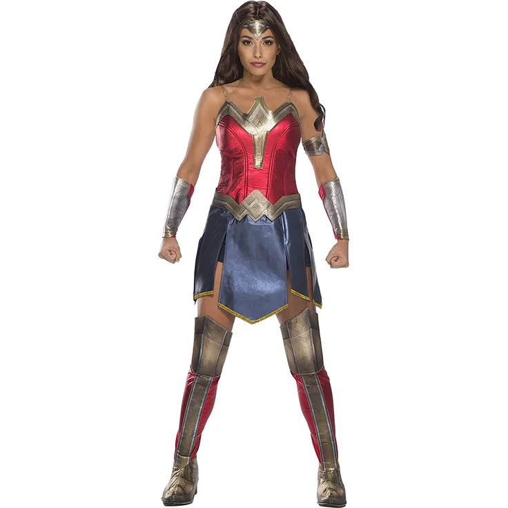 Rubies 3701000 - Wonder Woman WW 84 Deluxe - Adult Kostüm, DC Comic, S-M-L : M