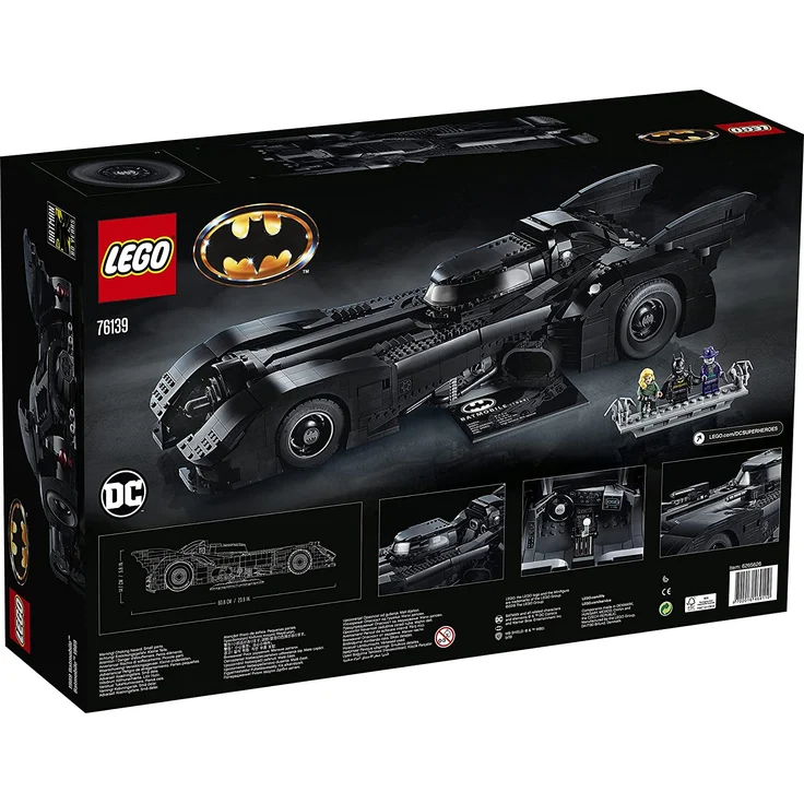 LEGO DC Super Heroes 1989 Batmobile Konstruktionsspielzeug – Bild 17